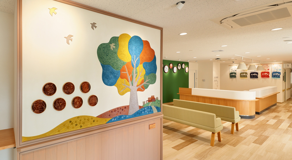 鳳クリニック物忘れ外来の待合室風景